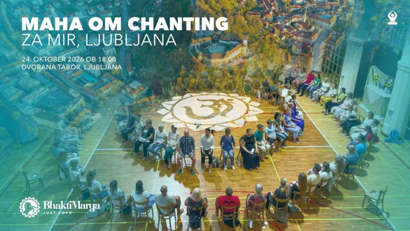 Maha OM Chanting za mir – 10 let povezovanja